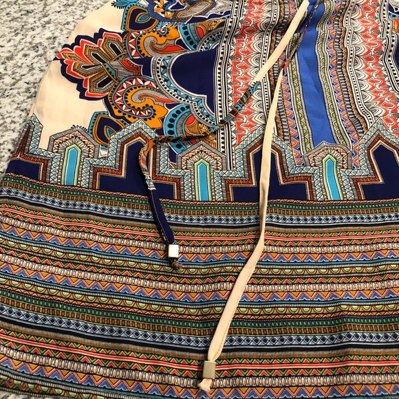 Multi Color/Pattern Spaghetti Strap Sundress - Picture 6 of 6